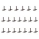 thumbnail image 5 of 20 piezas de pernos de ranura en T, tornillos de riel, pernos de cabeza rectangular en forma de T versátiles para M8x27mm, 5 of 5