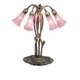 thumbnail image 1 of Lámpara decorativa Meyda Tiffany Pink Pond Lily Collection 16,5 cm, 1 of 1