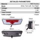 thumbnail image 4 of Kit de luces para e-bike Onature 400 lm con luz delantera, trasera y direccionales, 4 of 8