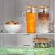 thumbnail image 5 of Vaso de vidrio Birity acanalado de 700 ml con tapas, paquete de 2 pajitas con asa, 5 of 7