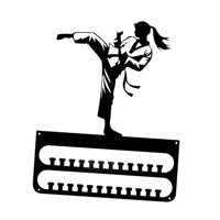 Bothyi - Percha De Metal Para Exhibir Premios, Para Placas De Gimnasia, Corredores Y Corredores De Carreras Deportivas, Estilo D