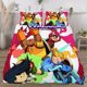 thumbnail image 2 of Bravest Woriors 3-Piece Bedding Set For Kids Boys Girls Adult Cartoon Warm Cute Fashion Holiday Present Gift Bed Sheets, 2 of 5