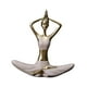 thumbnail image 3 of Estatua De Yoga Decorativa De Resina Para Mujer, Estatua De Pose De Yoga Para Estante, Oficina, Escritorio, Estilo A, 3 of 5