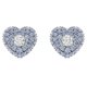 thumbnail image 1 of Aros Swarovski Mujer Hyperbola Stud Earrings Heart 5683576, 1 of 4