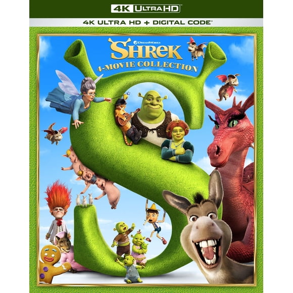 Colección de películas Shrek 4 4K Ultra HD + Digital [4K UHD]