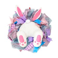 Bothyi - Guirnalda De Conejito De Pascua, Cartel De Bienvenida Para Colgar En La Pared, Guirnalda Para Decoración De Patio De Fiesta C