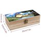 thumbnail image 2 of Studio Ghibli Caja Organizadora de Madera Rústica - Caja Decorativa Multifuncional para Escritorio, Hogar, Oficina, Joyas y Manualidades, 2 of 6