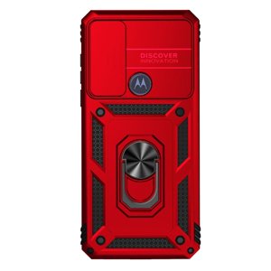 Estuche Gangxun Para Motorola Moto G Pure, Soporte Giratorio 360°, Estilo Mecánico Y Magnético