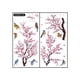 thumbnail image 5 of 2 Pegatinas De Pared Con Diseño De Pájaros Y Flores, Decoración De Pared Para Baño Interior, Habitación Infantil, Vertical, 5 of 5