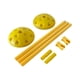 thumbnail image 3 of 3 Piezas Vallas de Agilidad Ajustables para Entrenamiento de Velocidad Obstáculos Deportivos Equipamiento de Fuerza Material PP Plegable Adecuado, 3 of 5