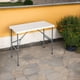 thumbnail image 5 of Mesa Plegable 122x60x74cm Blanca Blanco Tamano Unico, 5 of 5