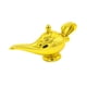 thumbnail image 4 of Adorno De Lámpara De Genio, Coleccionable, Para Mesa, Para Fiestas, Dormitorio, Sala De Estar, Dorado, 4 of 5