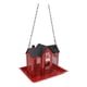 thumbnail image 3 of Comedero De Aves, Metal Rojo, 3 of 7