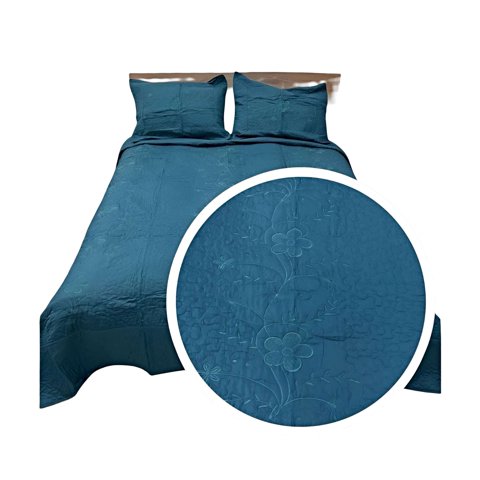 Fei Ya - Cubrecama Verano King-Super King Bordado A6