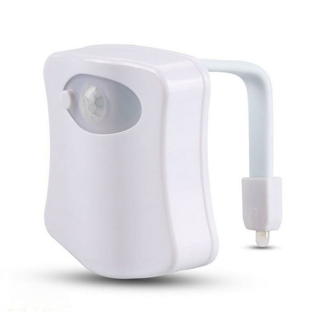 Toilet Night Light, 8-Color Changing Toilet Bowl Light With Motion Sensor Automatic Bathroom Led Night Light, LED Lights