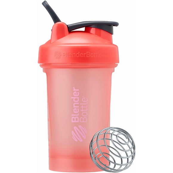 Botella batidora BlenderBottle Classic V2 600 ml Coral