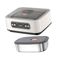 Magideal - Yogurtera De Calentamiento A Temperatura Constante, Yogur Casero Profesional Para Hacer Tú Mismo, Máquina De Fermentación Silenciosa De Acero Inoxidab Sin Taza