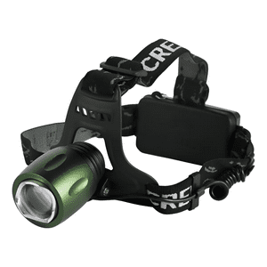 Genérico - Linterna Cintillo Led Cree T6 Philco Recargable Blanco Negro