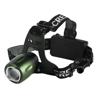 Genérico - Linterna Cintillo Led Cree T6 Philco Recargable Blanco Negro