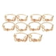 thumbnail image 4 of 10 Piezas Servilletas Hebillas Adorno Redondo Decorativo Para Banquete Festivo KC Aureate, 4 of 5
