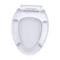 Magideal - Tapa De Asiento De Inodoro, Silenciosa, Accesorios, Fácil De Limpiar, Reemplazo Simple Para La Tapa De La Tapa Del Inodoro Para El Baño Doméstico, Par Tipo V