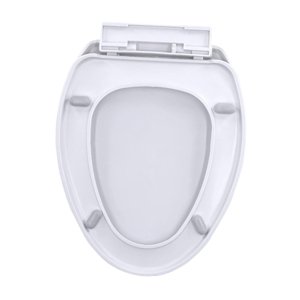 Magideal - Tapa De Asiento De Inodoro, Silenciosa, Accesorios, Fácil De Limpiar, Reemplazo Simple Para La Tapa De La Tapa Del Inodoro Para El Baño Doméstico, Par Tipo V