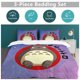 thumbnail image 5 of x66 My Neighbor Totoro Bed Duvet Cover Microfiber Bedding Sets 3D Printed Lightweight 3 Piece Comforter Sets, 1 Duvet Cover And 2 Pillow Shams for Kids Boys Girls 79"x90" jn66, 5 of 5