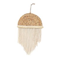 Magideal - Tapiz Colgante De Pared De Macramé Bohemio / Telón De Fondo Tejido Con Decoración Moderna Elegante Hecha Boho / Para Dormitorio , A A