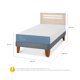 thumbnail image 5 of Cama Europea Excellence 1.5 Plaza Base Normal, 5 of 10