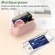 thumbnail image 5 of Billetera De Cuero Sintético Con Cerradura Diseño De Cerradura Metálica Material Pu Preferido Textura De Moda Compacta Y Portátil, 5 of 6