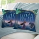 thumbnail image 3 of Wish Fundas de almohada de terciopelo con tema, regalos de funda de almohada, decoración para el hogar, cojín de lanzar, regalo de cumpleaños para fans y parejas.30*30cm., 3 of 6