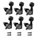 thumbnail image 3 of 6x Clavijas De Afinación De Guitarra Clavijas De Cuerda Selladas Para Guitarras Clásicas Guitarra Eléctrica Negro 6L, 3 of 5