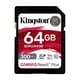 thumbnail image 2 of Tarjeta SDXC Kingston Canvas React Plus de 64 GB UHS-II C10 U3 V90, 2 of 4