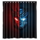 thumbnail image 1 of Cortina de ducha Transformers, juego de cortina de baño con ganchos, tamaño 66 x 72 pulgadas, 1 of 3