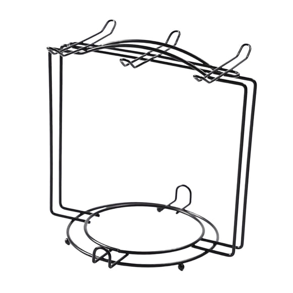 Soporte Para Tazas De 6 Tazas Para Barra Casera De Acero Hecho Fácilmente Para Tazas Y Platos