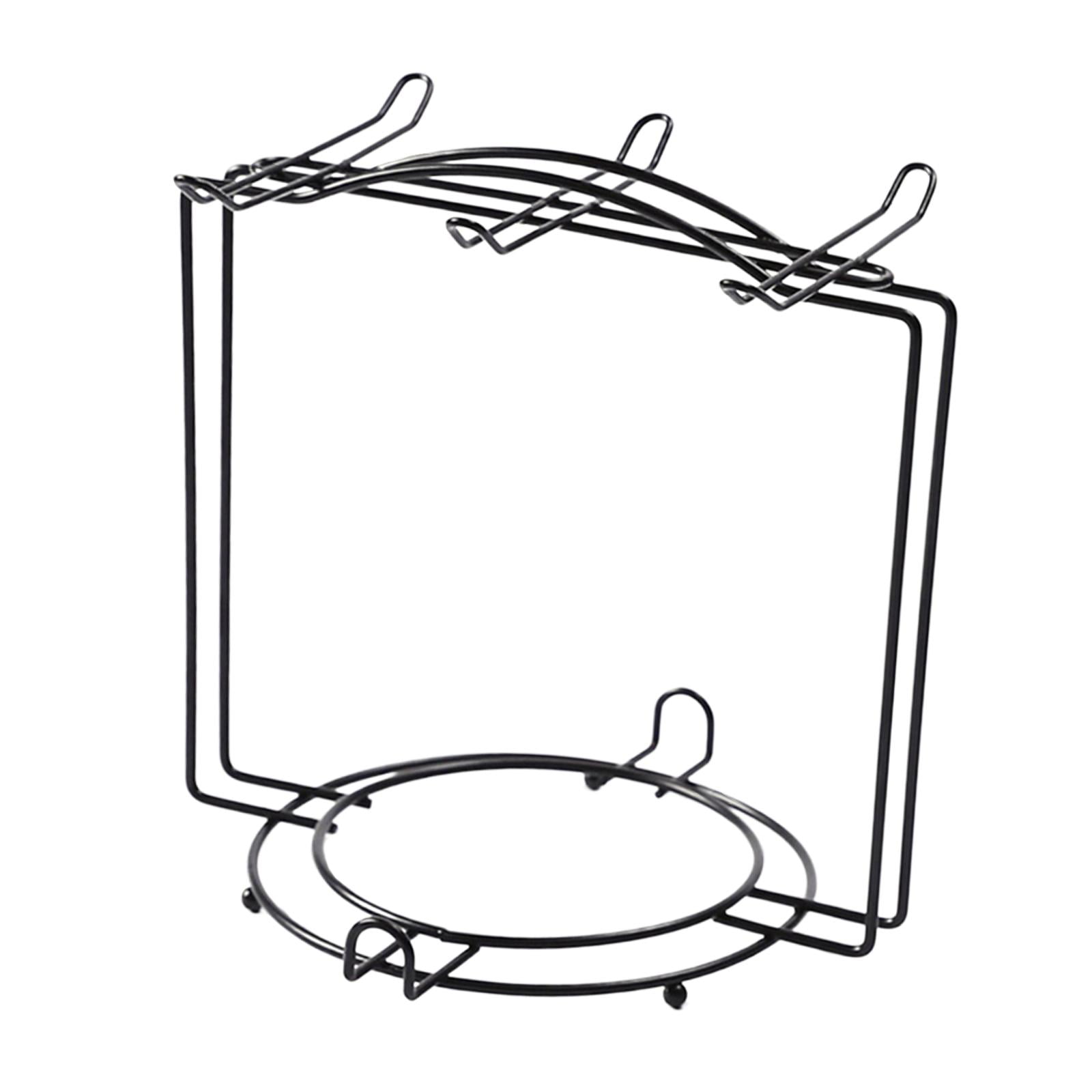 Bothyi - Soporte Para Tazas De 6 Tazas Para Barra Casera De Acero Hecho Fácilmente Para Tazas Y Platos