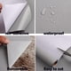 thumbnail image 5 of Papel tapiz Micpolo 40x300 cm gris mate autoadhesivo de PVC, 5 of 6