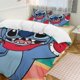 thumbnail image 2 of Feliz Navidad Stitch 3 Pieces Duvet Cover Set Full Size Super Soft Fade Resistant Microfiber, 2 of 4