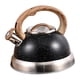 thumbnail image 3 of Whistling Kettle Anti Scald Cookware Stainless Steel For Outdoor Fishing BBQ Black, 3 of 5