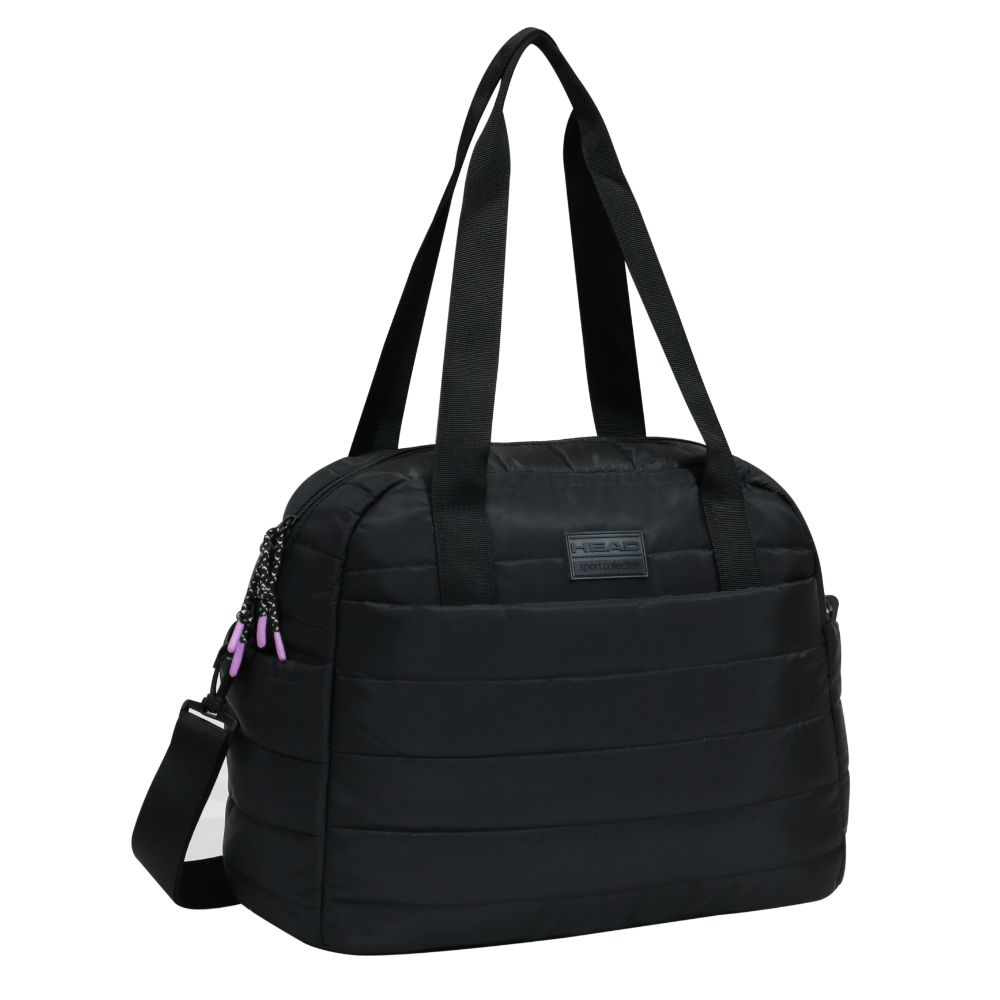 Bolso Mujer Buda Microfibra 33 Lts Negro Head