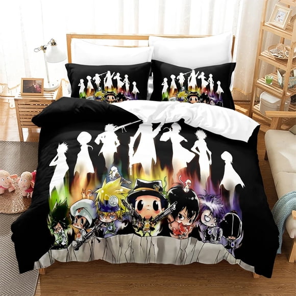 The Family Teachers REBORN Tsuna Bedding Sets Duvet Cover Set With Pillowcase Bedclothes Duvet Cover