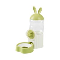 Magideal - Dispensador De Agua, Bebedero Portátil, Suministros Para Mascotas, A Prueba De Fugas, 800 Ml, Comedero Automático, Botella Para Hurones Y Conejos Verde