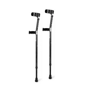 Topmedic - Pack 2 Muletas Bastones Canadienses Adulto Mayor Ortopédicos