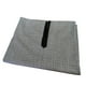 thumbnail image 3 of Poncho Unisex 100% Lana - Largo - Negro Blanco, 3 of 3