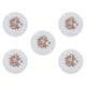 thumbnail image 2 of Posavasos Retro De 5 Piezas Para Bebidas, Para Mesa De Café, Oficina, Estilo Rústico, Color Blanco, 2 of 3