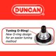 thumbnail image 4 of Yo-Yo Duncan Toys Big Fun Unresponsive Pro Level azul y amarillo, 4 of 5