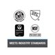 thumbnail image 2 of Cement Oatey, PVC transparente, 3,78 L, resistente, 110 °F, 2 of 2