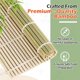 thumbnail image 4 of Esterilla de bambú verde para sushi LEQC - Pack de 10 piezas (24 cm), 4 of 7