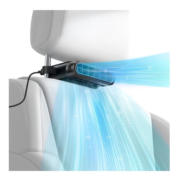 Ventilador para Asiento de Coche Bicboz USB de 3 Velocidades para Enfriamiento del Reposacabezas