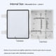 thumbnail image 4 of Caja de empalme LMioEtool ABS impermeable IP65 22x17x11 cm, 4 of 8